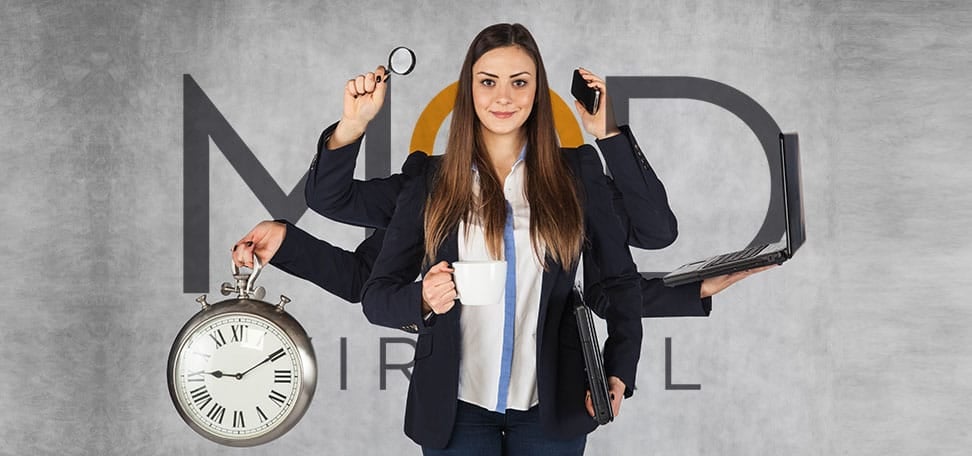 a myoutdesk virtual assistant multi-tasking