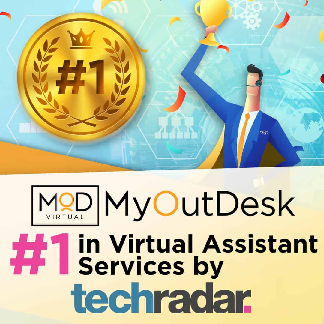 MyOutDesk #1 in virtual assistant services by techradar. & analytics insight