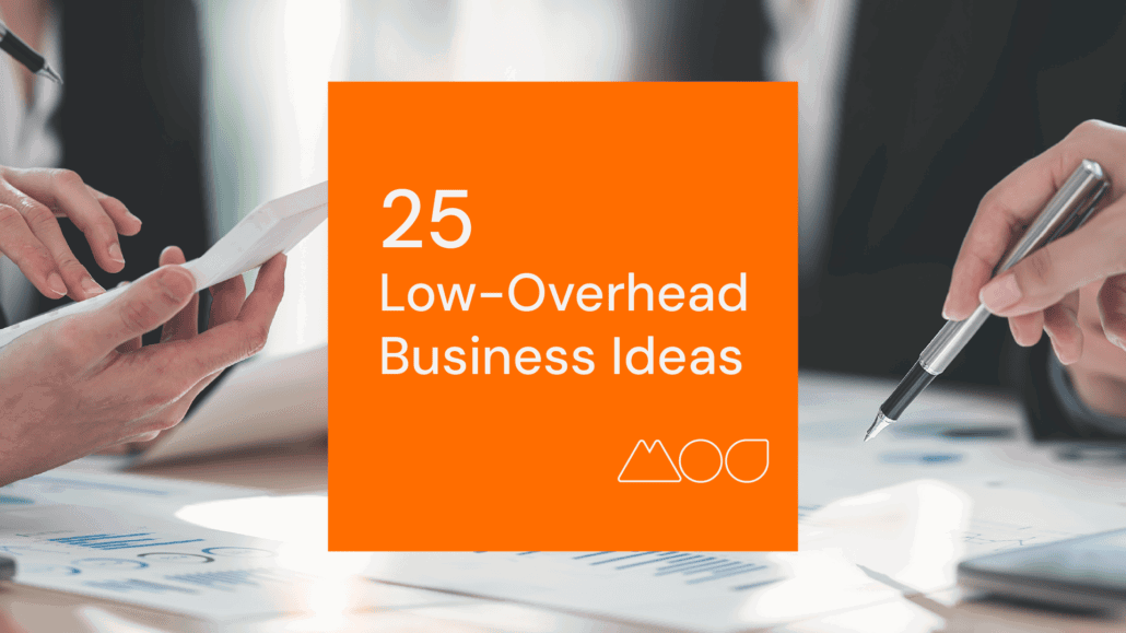 low-overhead business ideas